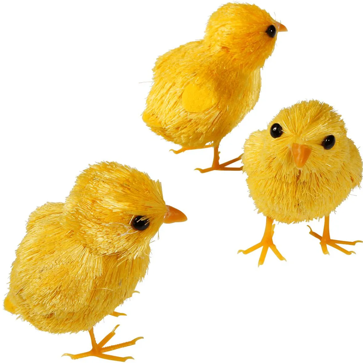 Poussins Déco 3 Pces 7 Cm-DecoWoerner Outlet