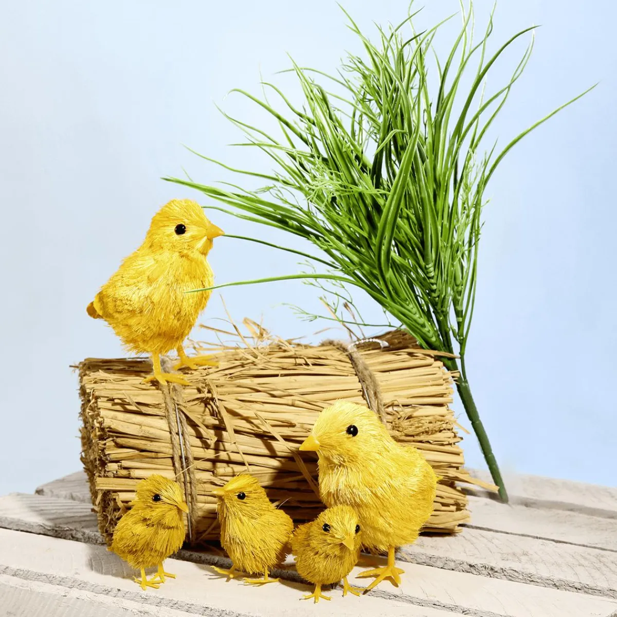 Poussins Déco 3 Pces 7 Cm-DecoWoerner Outlet