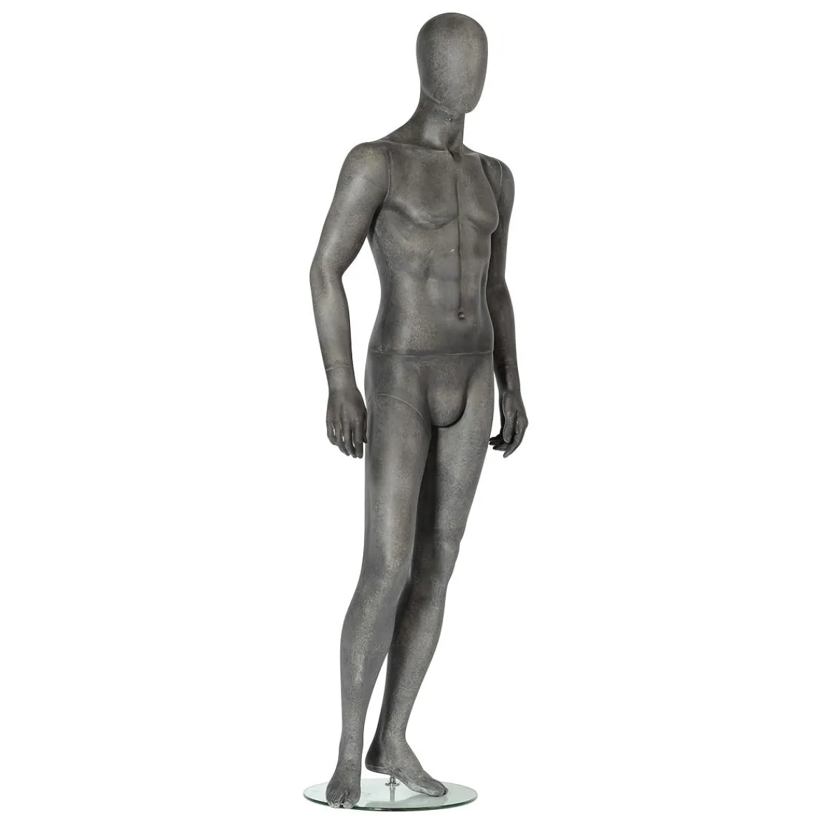 Premium Mannequin Homme, Jambe Droite Repliée-DecoWoerner Online