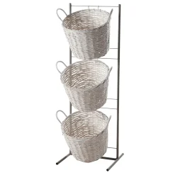Présentoir à Corbeilles, Haut. 115 Cm-DecoWoerner Clearance