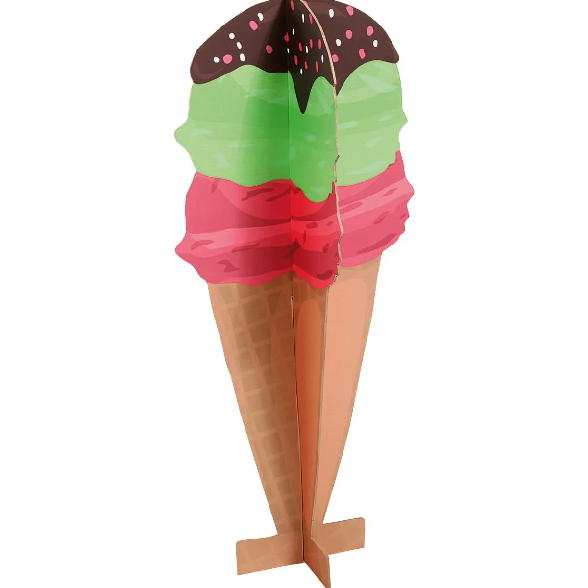 Présentoir Déco Cornet De Glace, Haut. 90 Cm-DecoWoerner Sale