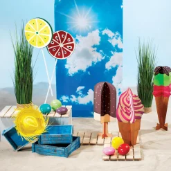 Présentoir Déco Cornet De Glace, Haut. 90 Cm-DecoWoerner Sale
