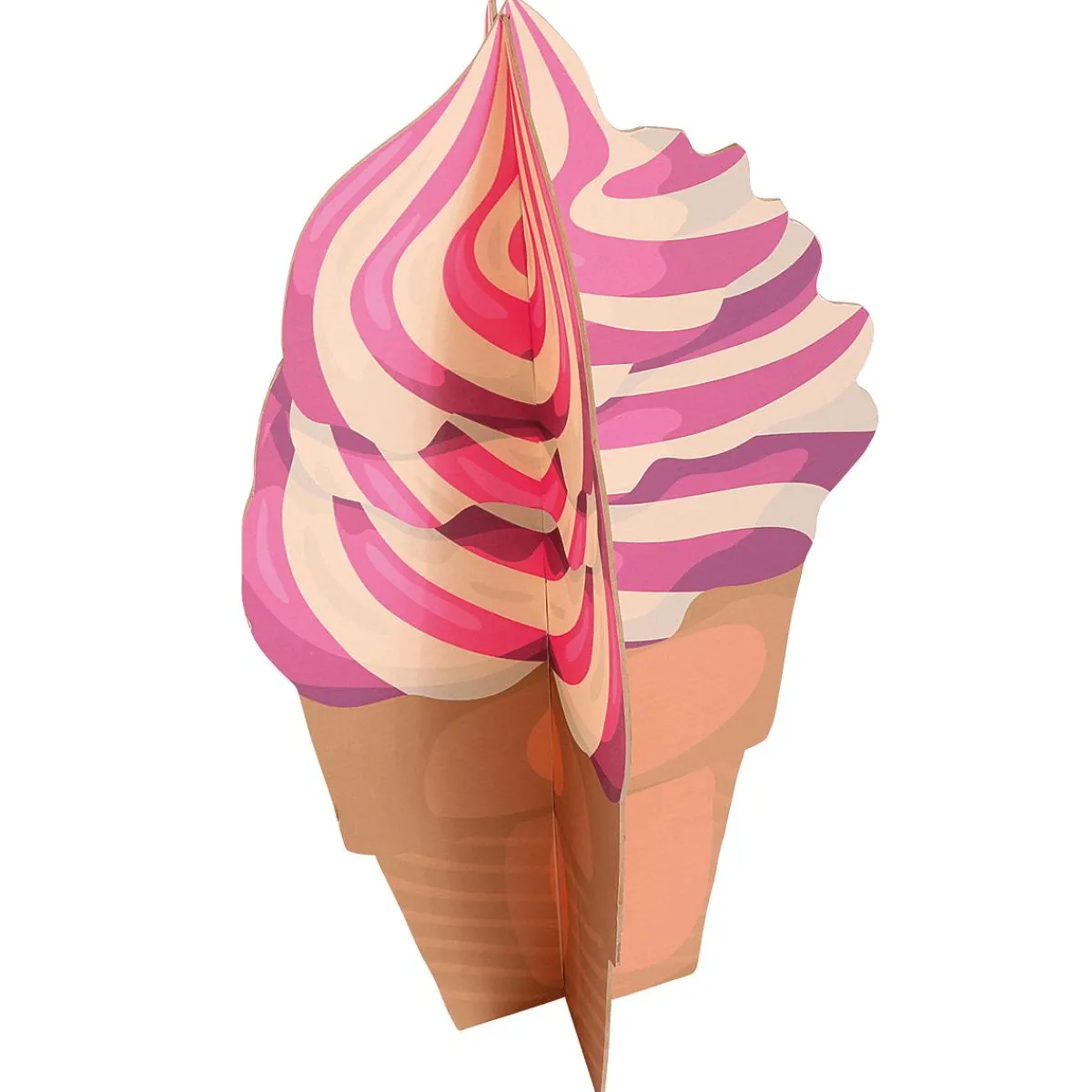 Présentoir Déco Glace à L’italienne, Haut. 75 Cm-DecoWoerner Outlet