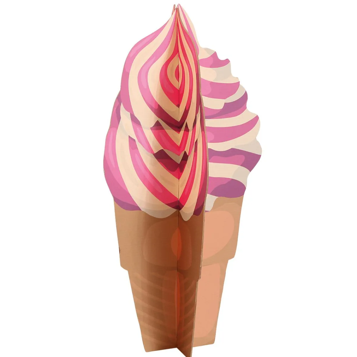 Présentoir Déco Glace à L’italienne, Haut. 75 Cm-DecoWoerner Outlet
