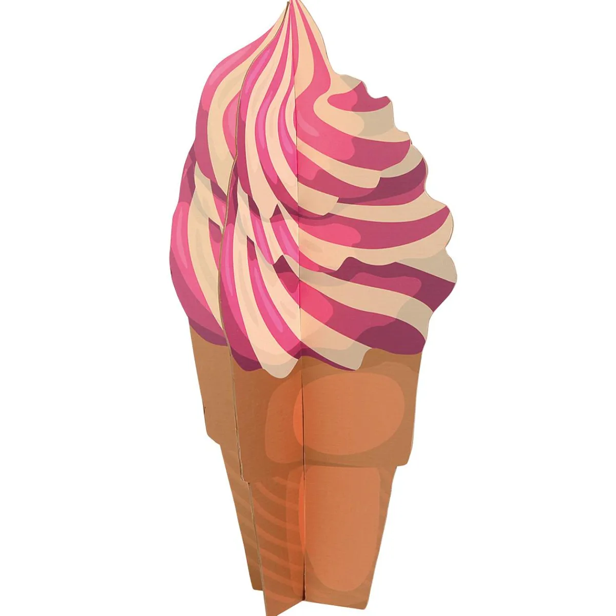 Présentoir Déco Glace à L’italienne, Haut. 75 Cm-DecoWoerner Outlet