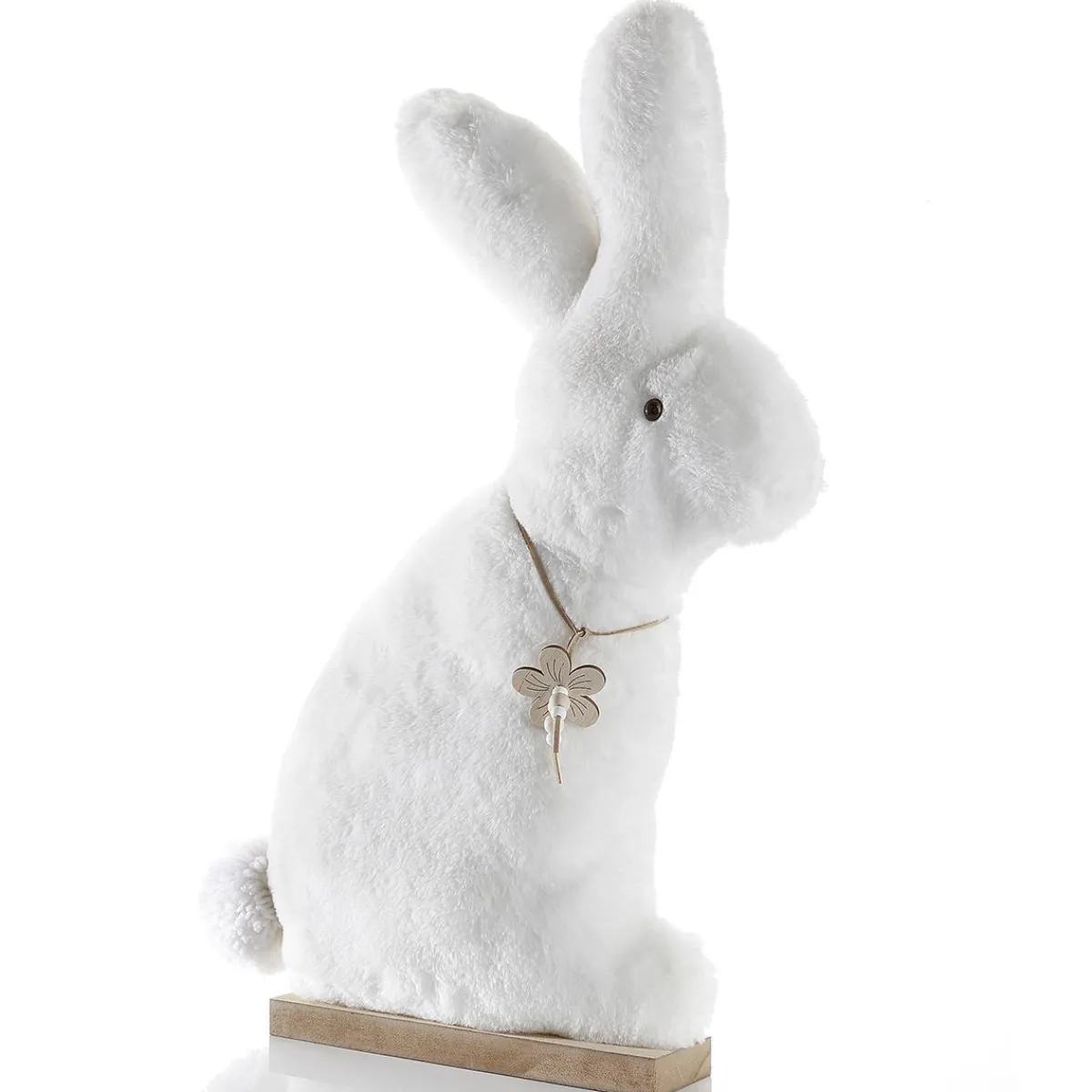 Présentoir De Lapin En Peluche Décoratif, , 57 Cm De Haut-DecoWoerner Clearance