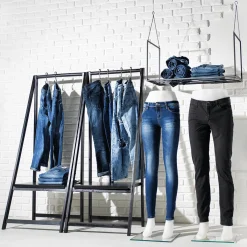 Présentoir De Pantalons Homme Haut. 120 Cm-DecoWoerner