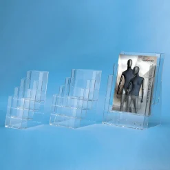 Présentoir De Prospectus Multi 3 X Format A4-DecoWoerner New