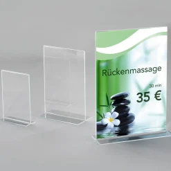 Présentoir De Table Format A5, Portrait-DecoWoerner New