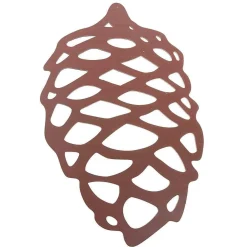 Présentoir En Bois Silhouette En Pommes De Pin 50 X 80 Cm-DecoWoerner Discount