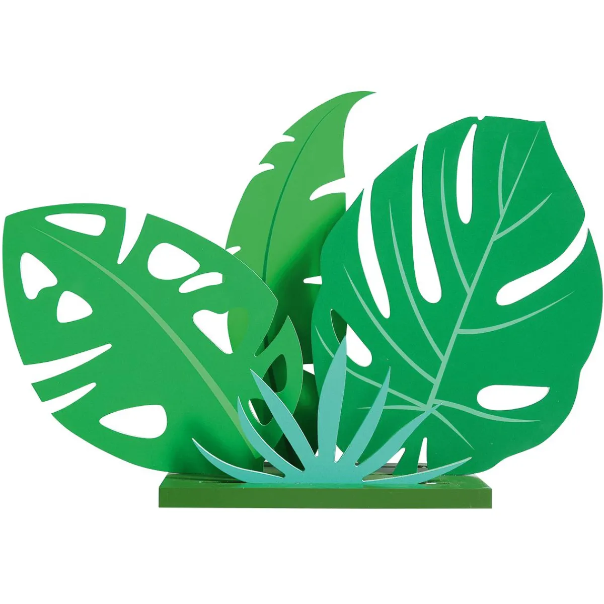 Présentoir Feuille De Jungle En Bois, 57 Cm-DecoWoerner Clearance
