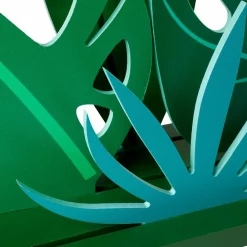 Présentoir Feuille De Jungle En Bois, 57 Cm-DecoWoerner Clearance
