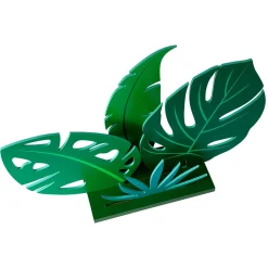 Présentoir Feuille De Jungle En Bois, 57 Cm-DecoWoerner Clearance