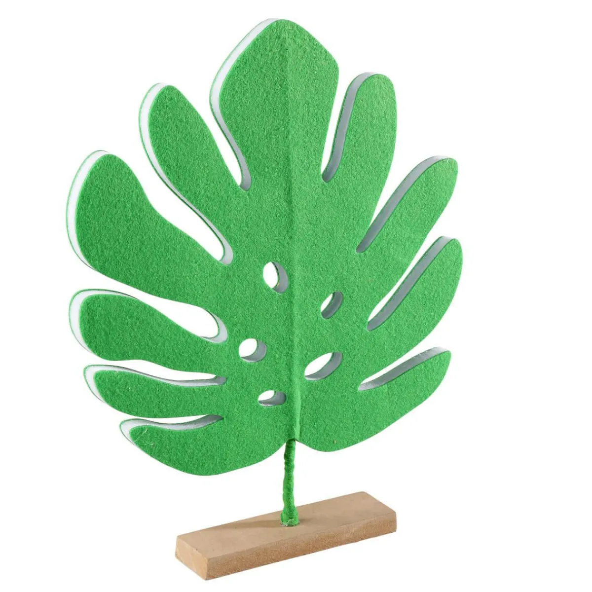 Présentoir Feuille De Monstera Haut. 42 Cm-DecoWoerner Best