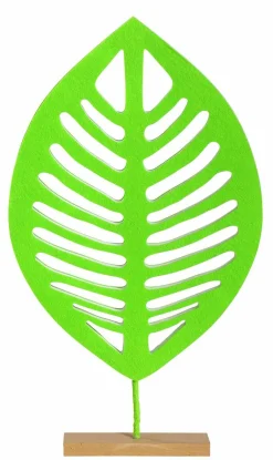Présentoir Feuille Clair, Haut. 60 Cm-DecoWoerner Online