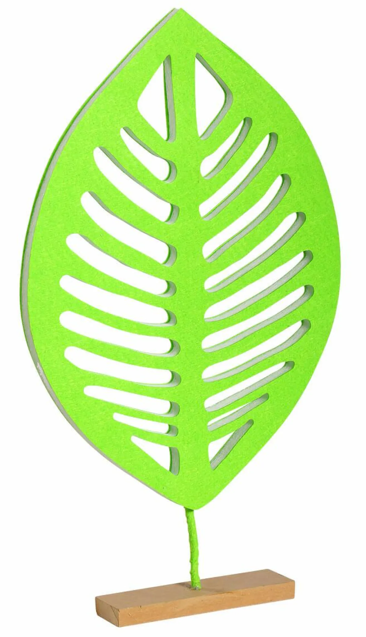 Présentoir Feuille Clair, Haut. 60 Cm-DecoWoerner Online