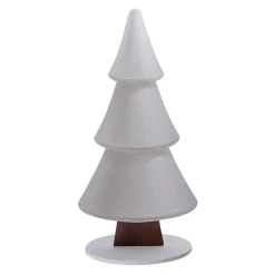 Présentoir Sapin Des Neiges Avec Paillettes 49 X 99 Cm Argent-DecoWoerner Hot