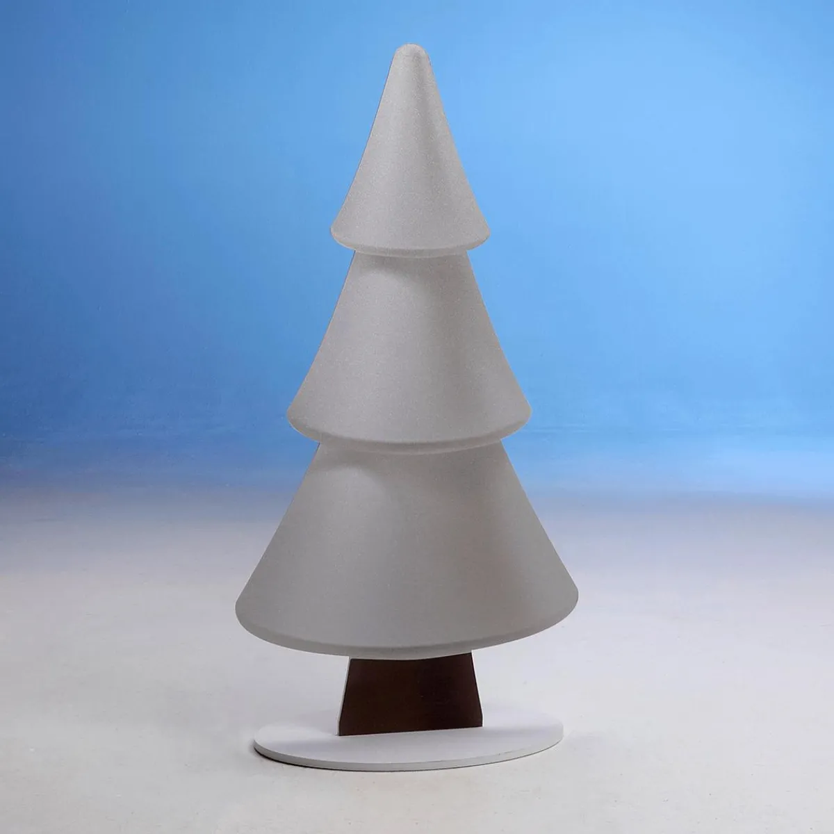 Présentoir Sapin Des Neiges Avec Paillettes 49 X 99 Cm Argent-DecoWoerner Hot