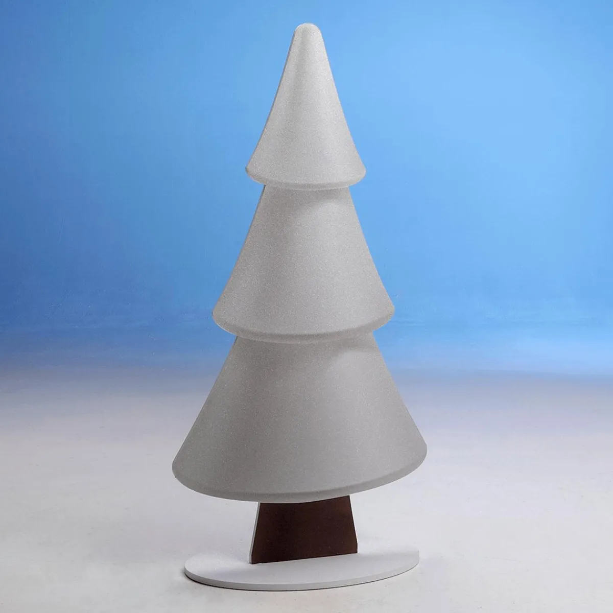 Présentoir Sapin Des Neiges Avec Paillettes 49 X 99 Cm Argent-DecoWoerner Hot