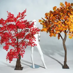 Érable Artificiel Arbre D’automne, 240 Cm-DecoWoerner New