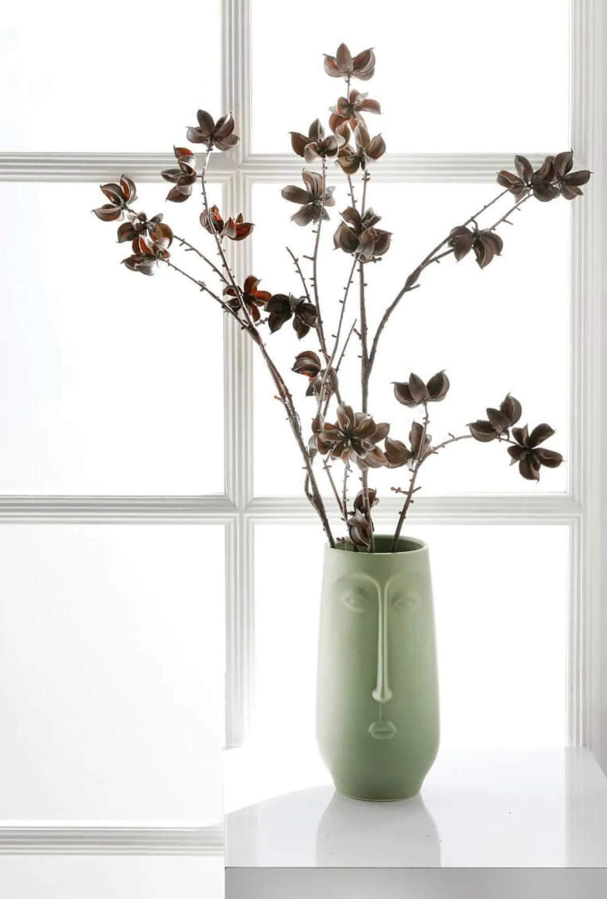 Rameau Déco Infrutescence De Coton 110 Cm-DecoWoerner Clearance