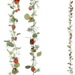 Rameau De Fraises Artificiel Avec Fruits 180 Cm-DecoWoerner Online