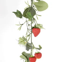 Rameau De Fraises Artificiel Avec Fruits 180 Cm-DecoWoerner Online