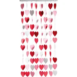 Rideau "Coeur", 200 X 100 Cm-DecoWoerner Discount