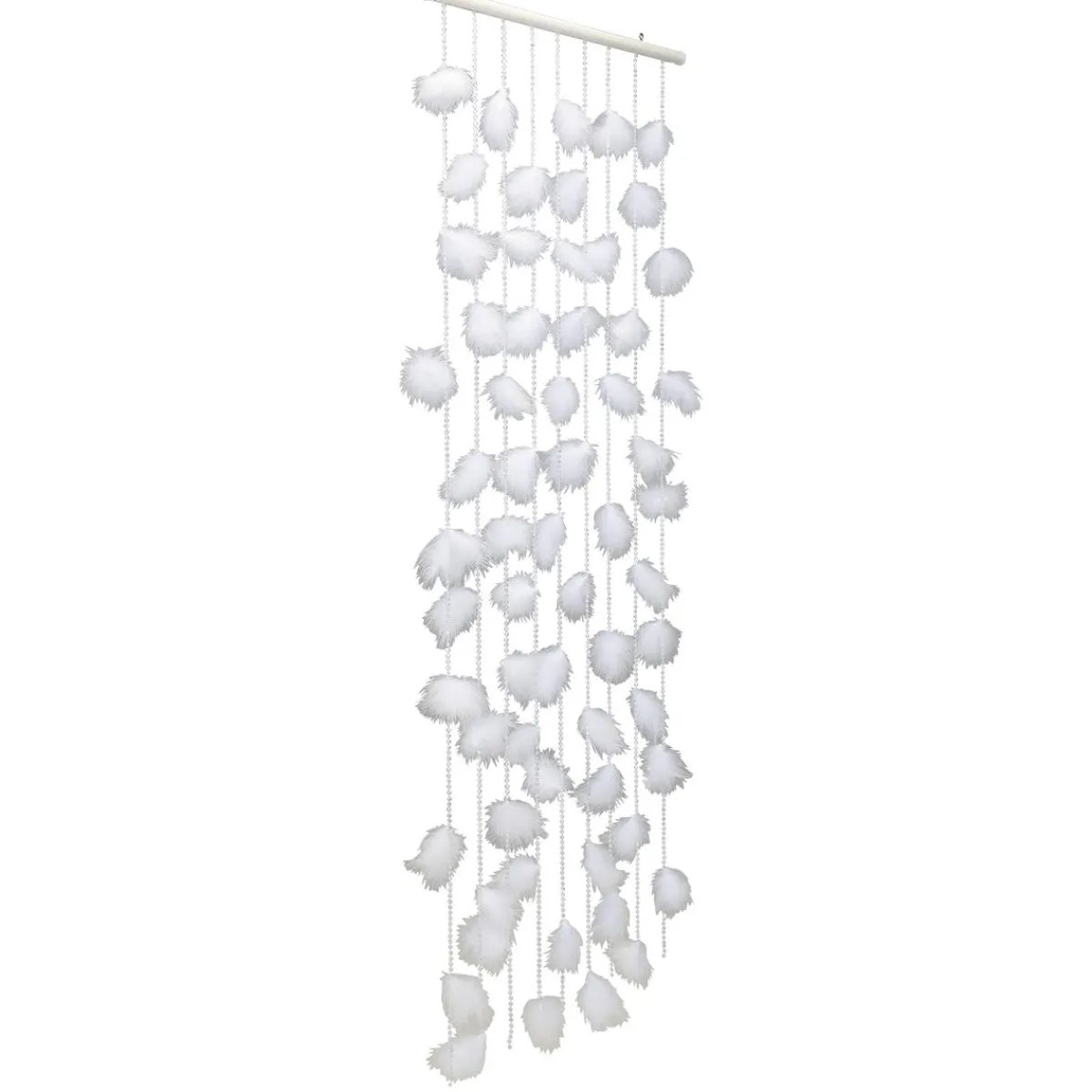 Rideau Déco à Plumes, 190 X 90 Cm-DecoWoerner Clearance