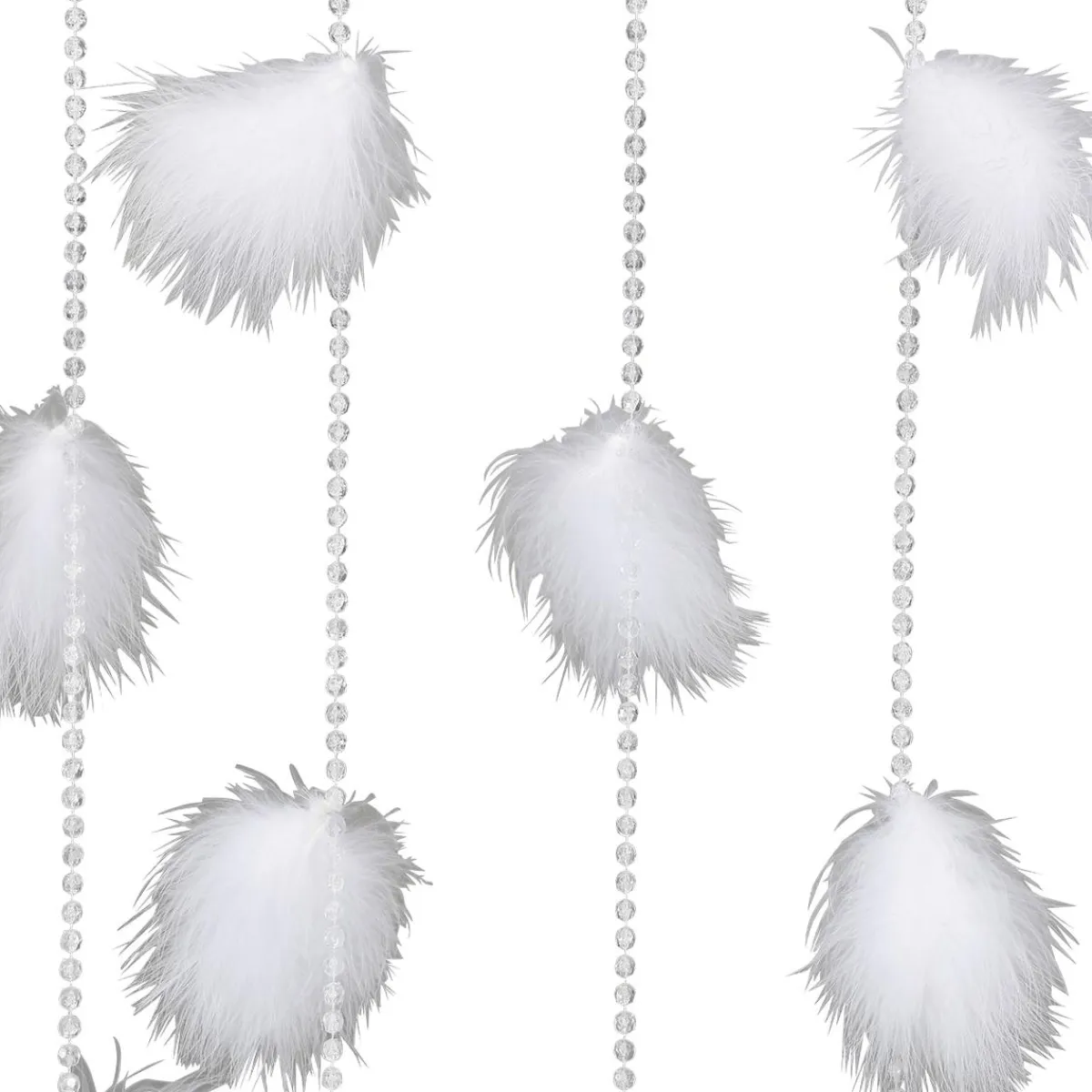 Rideau Déco à Plumes, 190 X 90 Cm-DecoWoerner Clearance