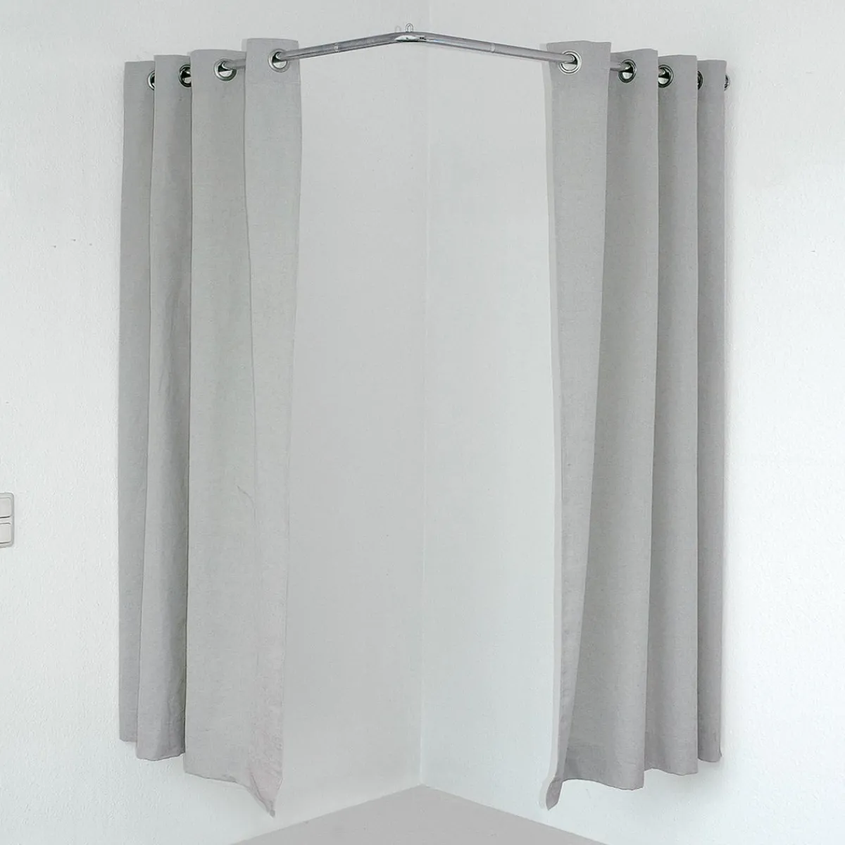 Rideau De Cabine D'angle, Longueur 200 Cm,-DecoWoerner Clearance