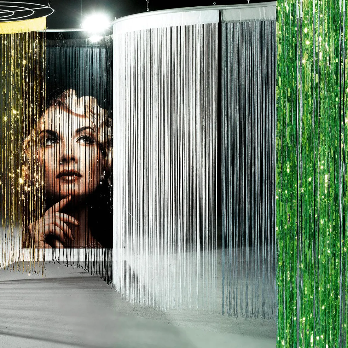 Rideau De Fils , 200 X 90 Cm-DecoWoerner New