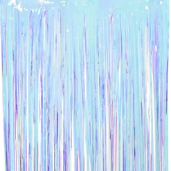 Rideau Lametta Irisé 200cm-DecoWoerner Online