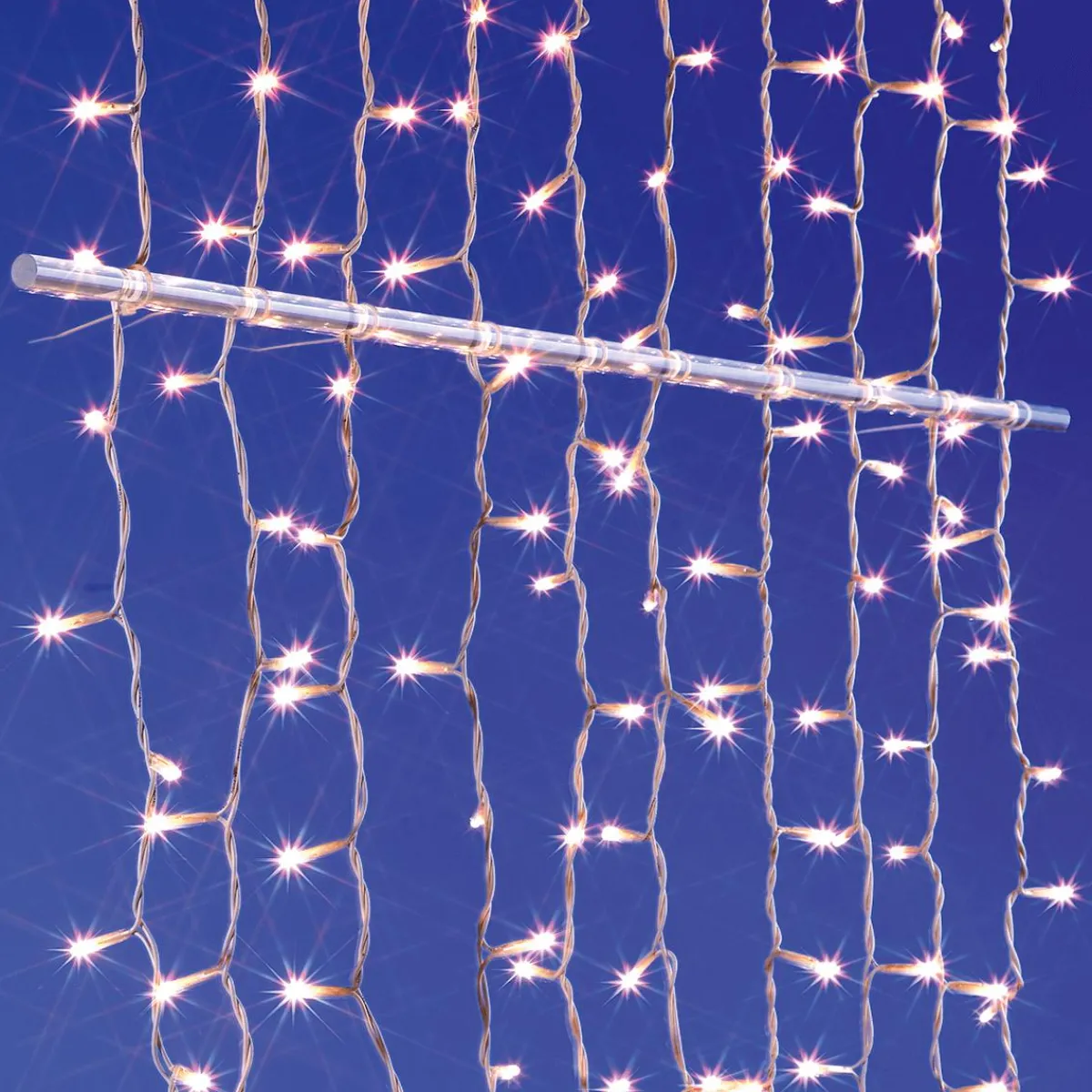 Rideau Lumineux à LED 24 V Pour L'ext., 1500 LED, 720 X 200 Cm-DecoWoerner Discount