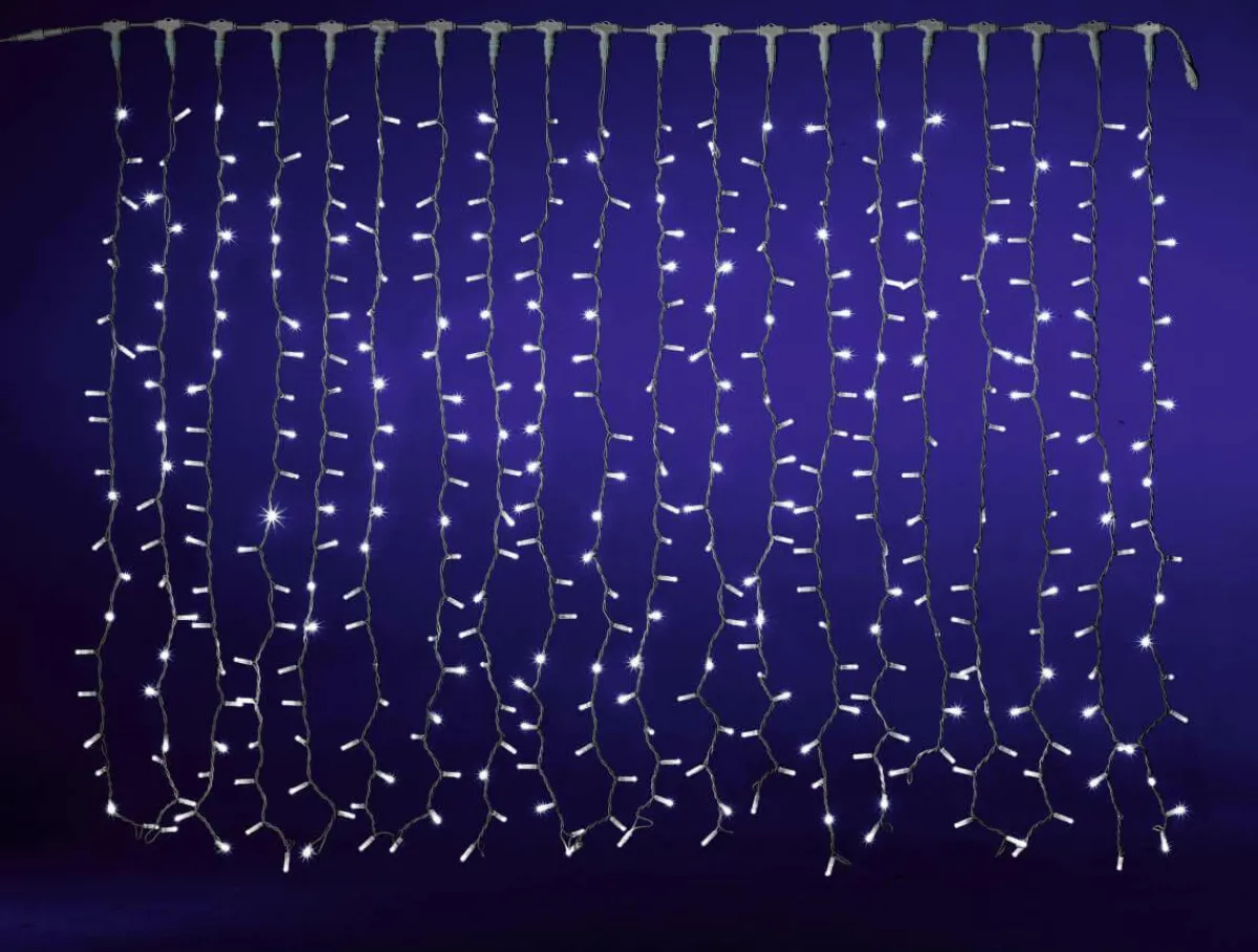 Rideau Lumineux à LED Pour L'ext., 400 LED, 150 X 200 Cm-DecoWoerner New