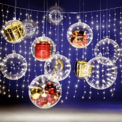 Rideau Lumineux En Fil De Fer LED Pour L'ext., 300 X 200 Cm-DecoWoerner Discount