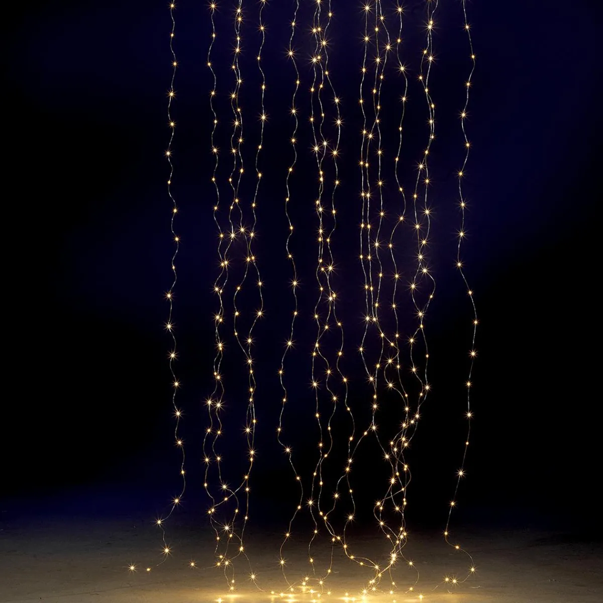 Rideau Lumineux En Fil LED Pour L'ext., 384 LED, 240 X 160 Cm-DecoWoerner New
