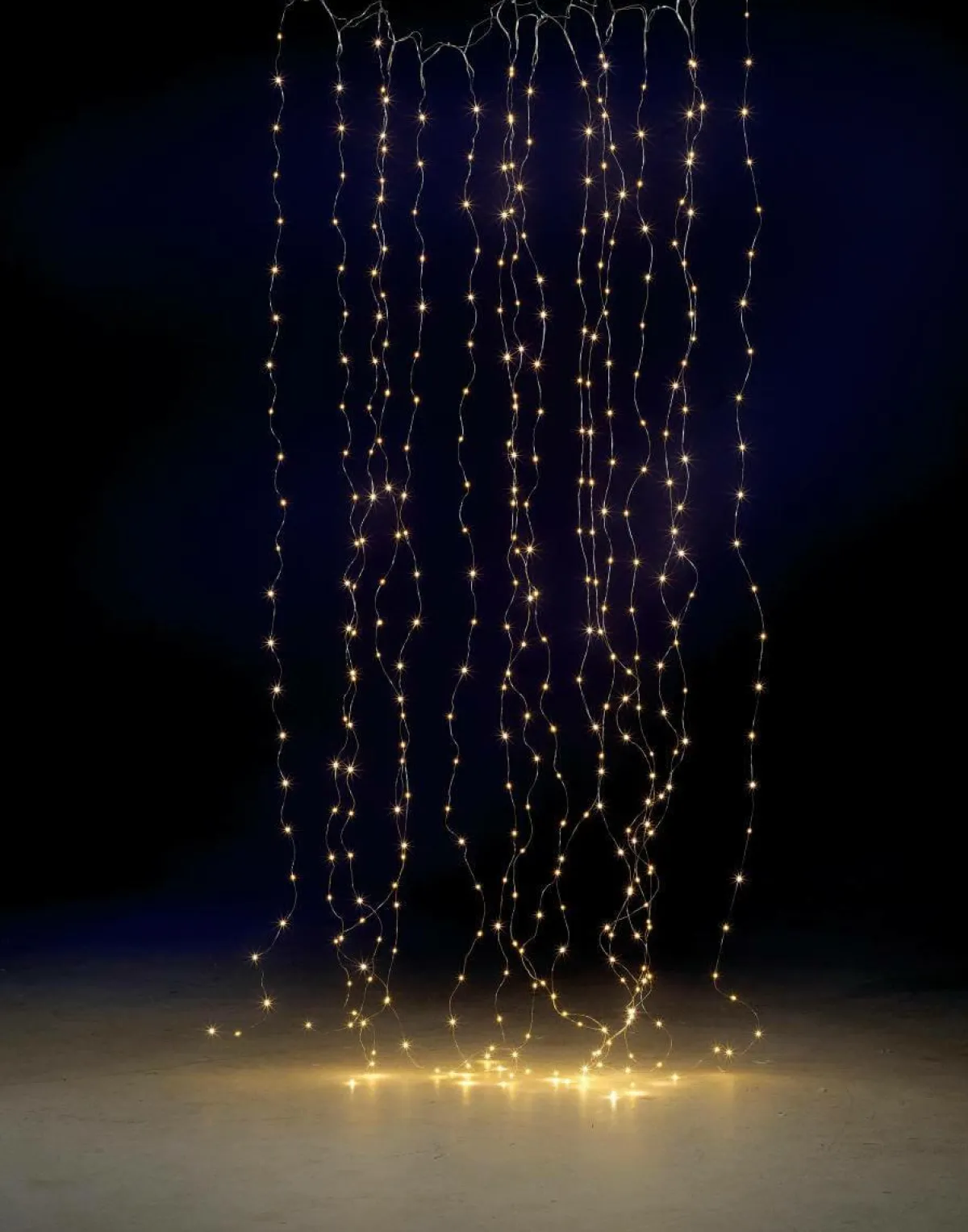 Rideau Lumineux En Fil LED Pour L'ext., 384 LED, 240 X 160 Cm-DecoWoerner New