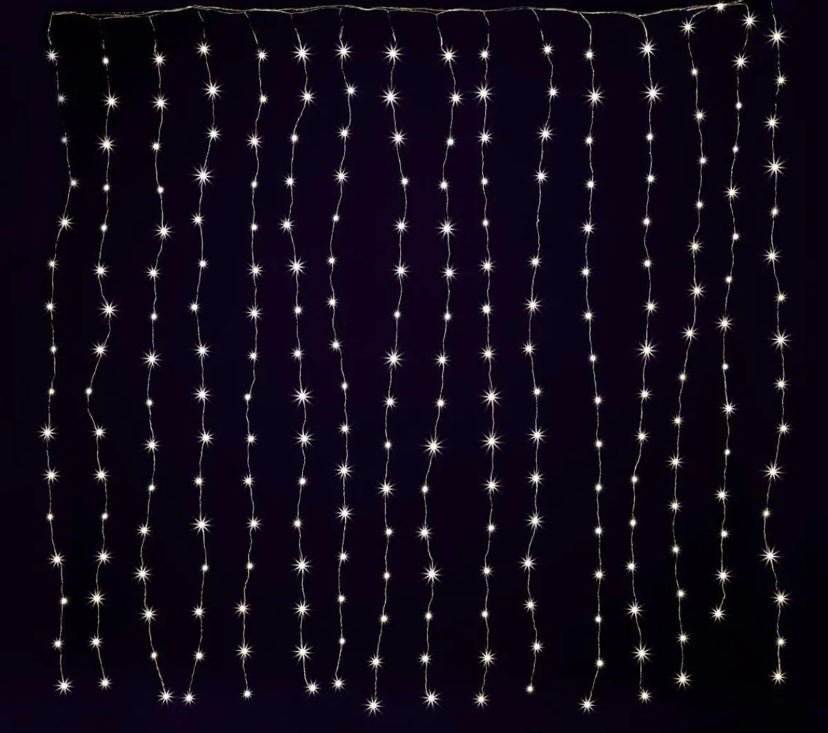 Rideau Lumineux En Fil LED Pour L'ext., 384 LED, 240 X 160 Cm-DecoWoerner New