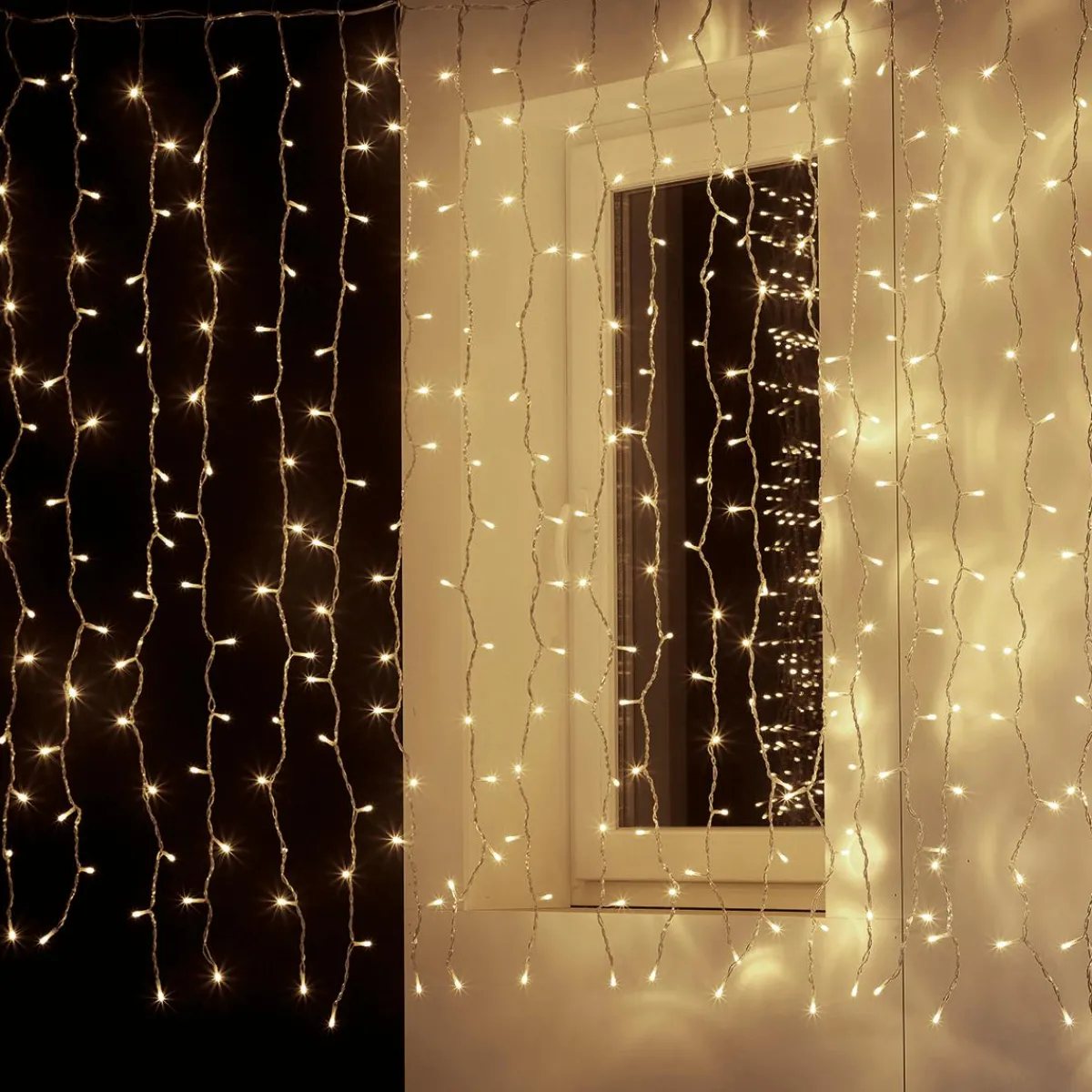 Rideau Lumineux Professionnel à LED Système IP20, 1000 LED, 500 X 200 Cm, Sans Cable-DecoWoerner Clearance