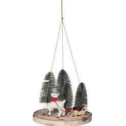 Rondelles De Bois Décorées Ø 50 Cm-DecoWoerner