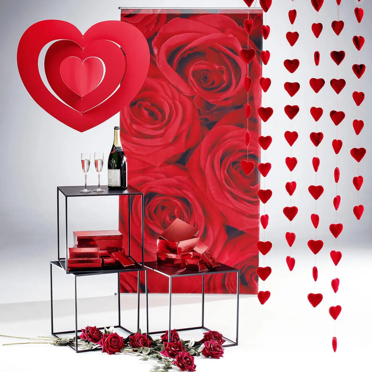 Rose De Velours Artificielle Et Précieuse, 68 Cm-DecoWoerner Sale