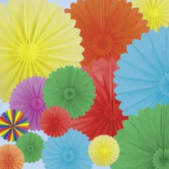 Rosette En Papier Difficilement Inflammable 100 Cm Clair-DecoWoerner Online