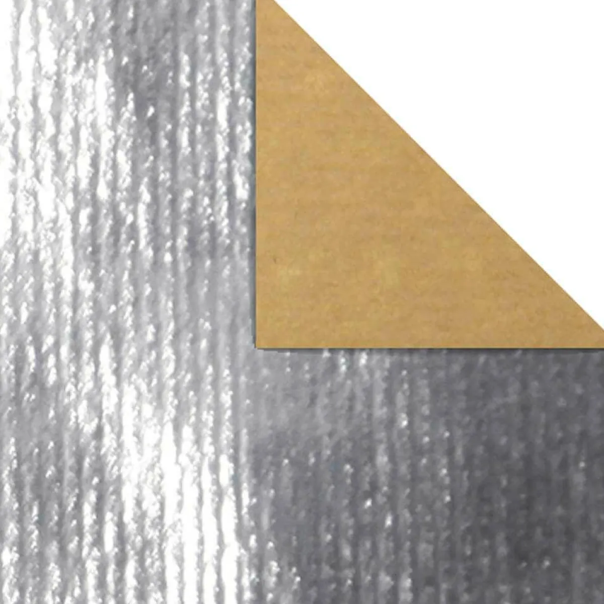 Rouleau De Papier Cadeau Papier Kraft 70 Cm, 50 M, -métallique-DecoWoerner Hot