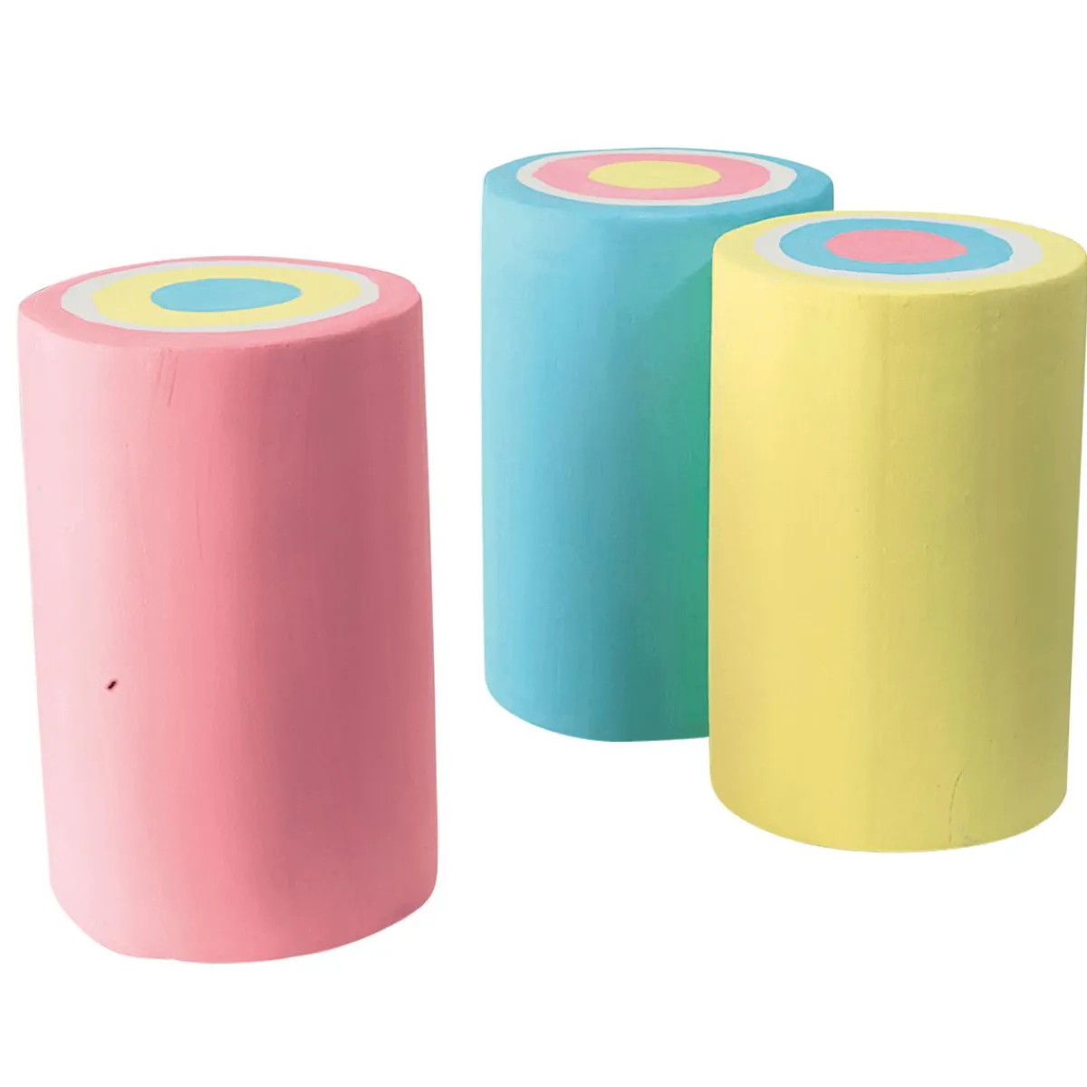 Rouleaux De Guimauve Factice 16 Cm, 3 Pces-DecoWoerner