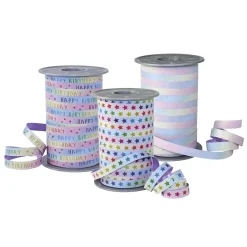 Ruban à Anneaux Rainbow Star , 10mm, 200 M-DecoWoerner Outlet
