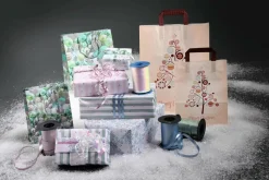 Ruban à Friser Pastel, 10 Mm, 150 M, Sauge-DecoWoerner Discount