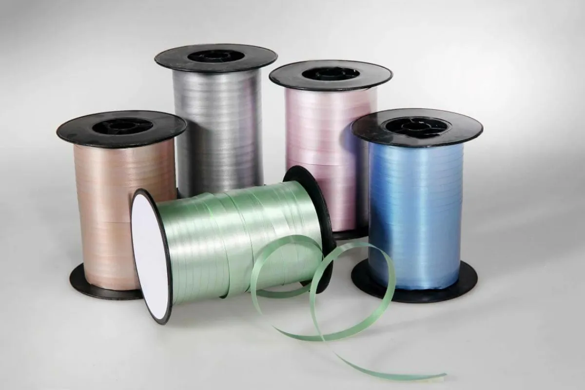 Ruban à Friser Pastel, 10 Mm, 150 M, Sauge-DecoWoerner Discount