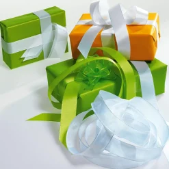 Ruban Cadeau Avec Fil De Fer 60 Mm X 25 M-DecoWoerner New