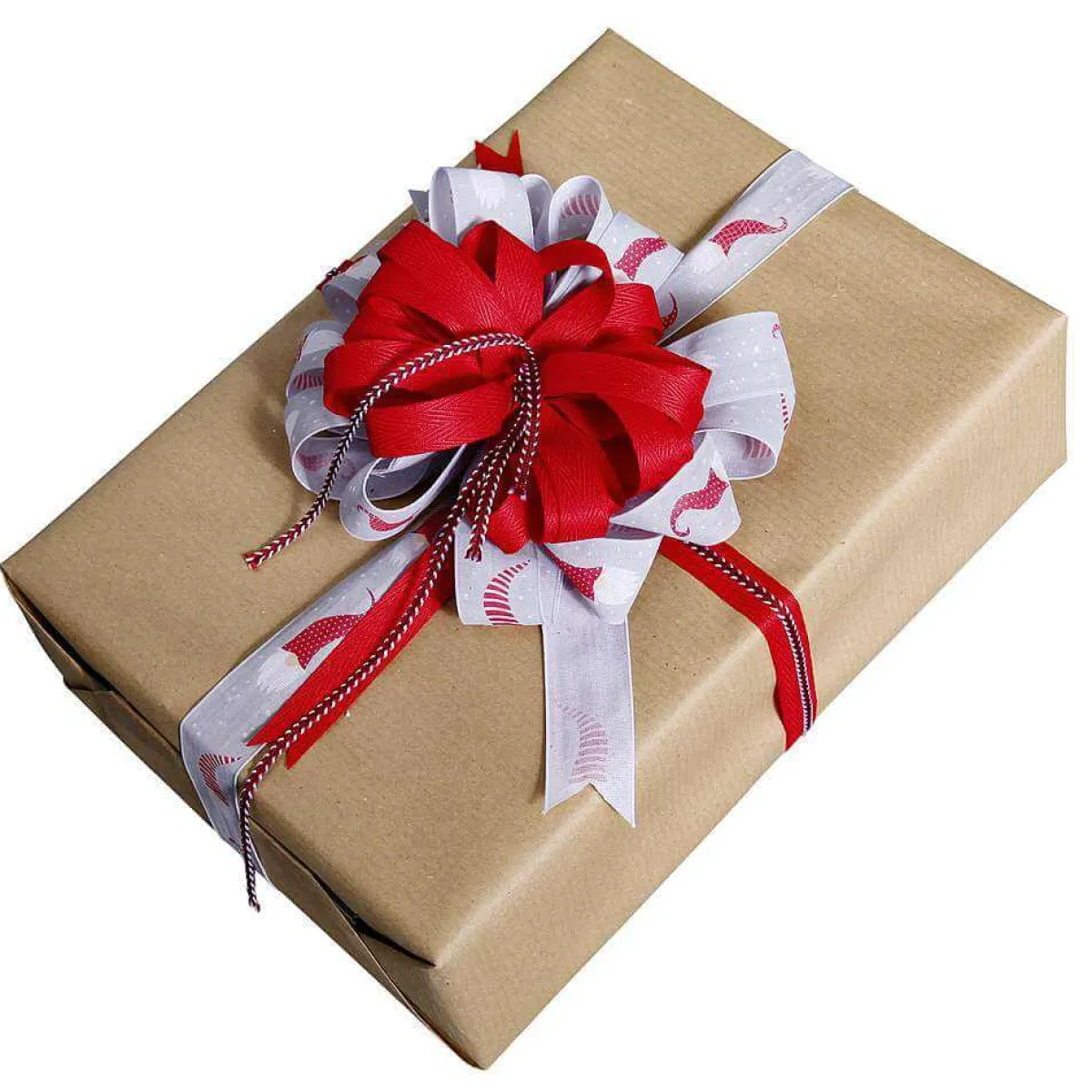 Ruban Cadeau Cordon / Blanc 4 Mm 15 M-DecoWoerner Discount